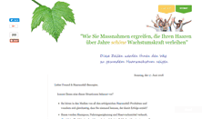 Desktop Screenshot of haarausfall-was-nun.de